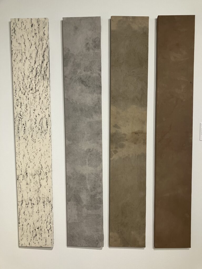 Kunstwerk Herfst, gemaakt van natuurlijke materialen